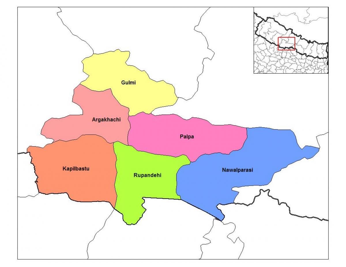 Mapa ng rupandehi nepal
