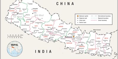 Mapa ng bahay nepal