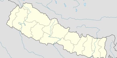 Mapa ng nepal vector