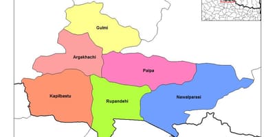 Mapa ng rupandehi nepal
